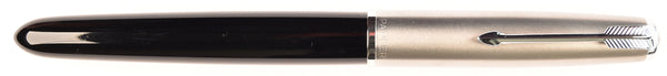 Parker 51 Classic in black, Steel cap - Fine nib