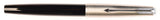 Parker 51 Mk2 Classic in black, Steel cap - Medium nib