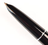 Parker 51 Mk2 Classic in black, Steel cap - Medium nib
