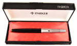 Parker 51 Mk2 Classic in black, Steel cap - Medium nib