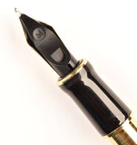 Parker Duofold Centennial in amber check - Medium nib