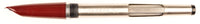 Parker 51 Classic in light burgundy, Steel cap - Fine+ nib