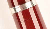 Parker 51 Classic in light burgundy, Steel cap - Medium nib
