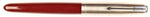 Parker 51 Classic in burgundy, Steel cap - Medium nib