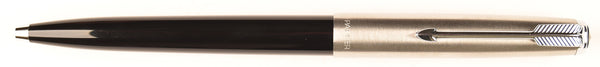 Parker 51 Classic ballpoint in black, Steel cap
