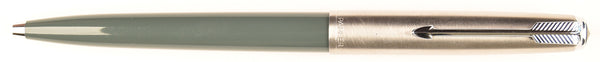 Parker 51 Classic ballpoint in grey, Steel cap