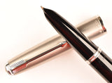 Parker 51 Classic in black, Steel cap - Fine nib