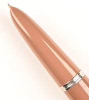 Parker 51 Classic in cocoa, steel cap - Fine nib