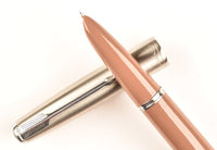 Parker 51 Classic in cocoa, steel cap - Fine nib