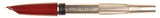 Parker 51 Classic (Transitional) in light burgundy, Steel cap - Medium nib