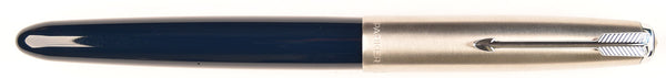 Parker 51 Classic in midnight blue, Steel cap - Medium nib