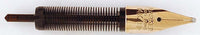 Parker 75 14k Nib #53 - Broad Reverse Oblique