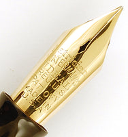 Waterman Patrician in moss agate, c1932 - Fine nib