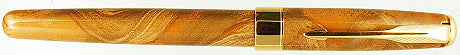 Parker Sonnet Rollerball in amber chinese laque
